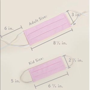 Face Mask with Pocket Filter